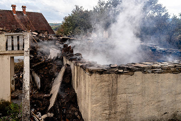 Professional Fire Damage Removal technician working in Richlandtown, PA